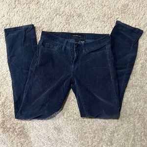 Calvin Klein Jeans blue straight leg corduroys